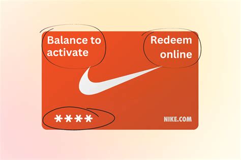 how to find nike gift card number